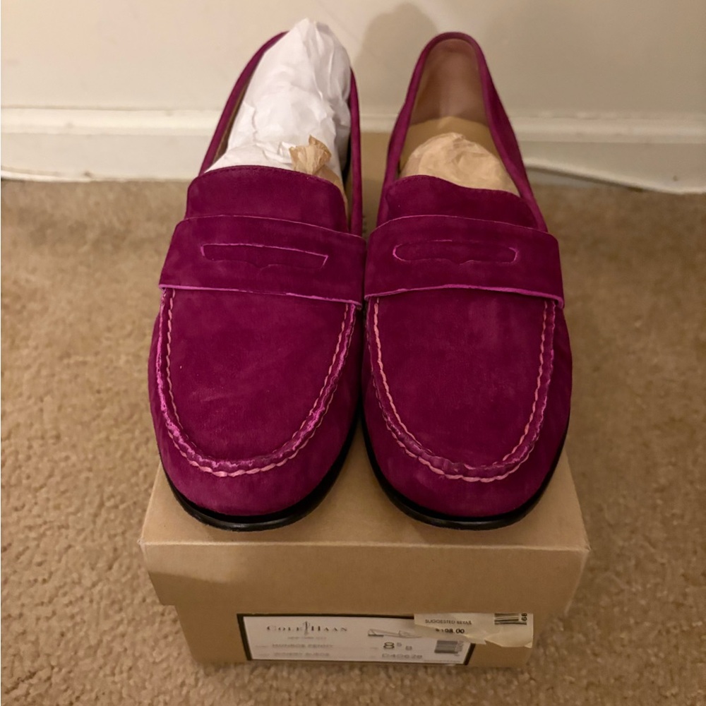 Cole Haan Winery Suede Loafers